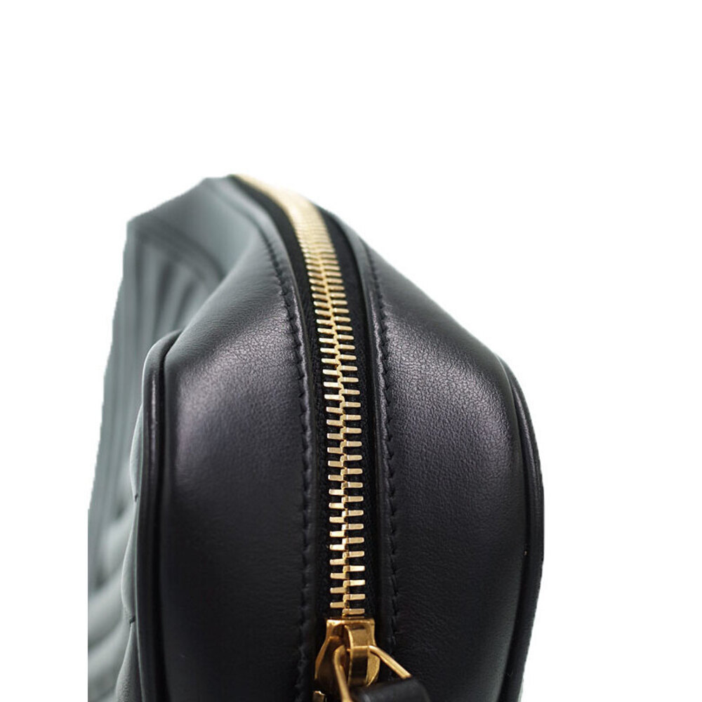 Saint Laurent Quilted Matelasse Paris Lou Camera Chain Shoulder Bag - Picture 9 of 9